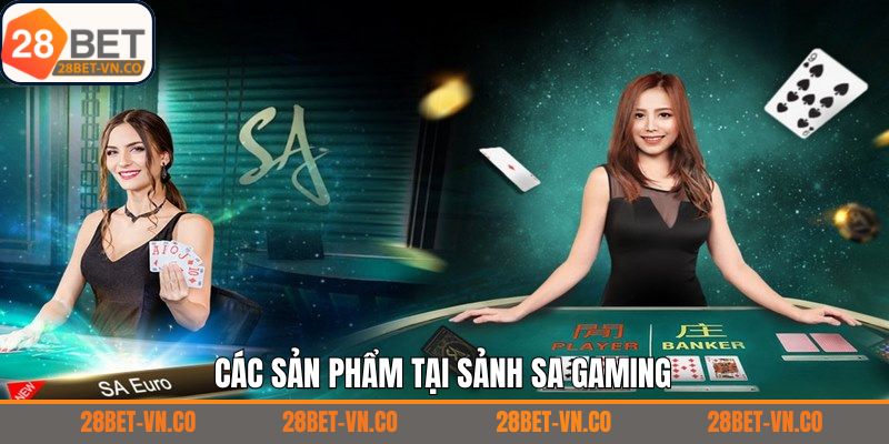 Các siêu phẩm casino nổi bật trên SA casino